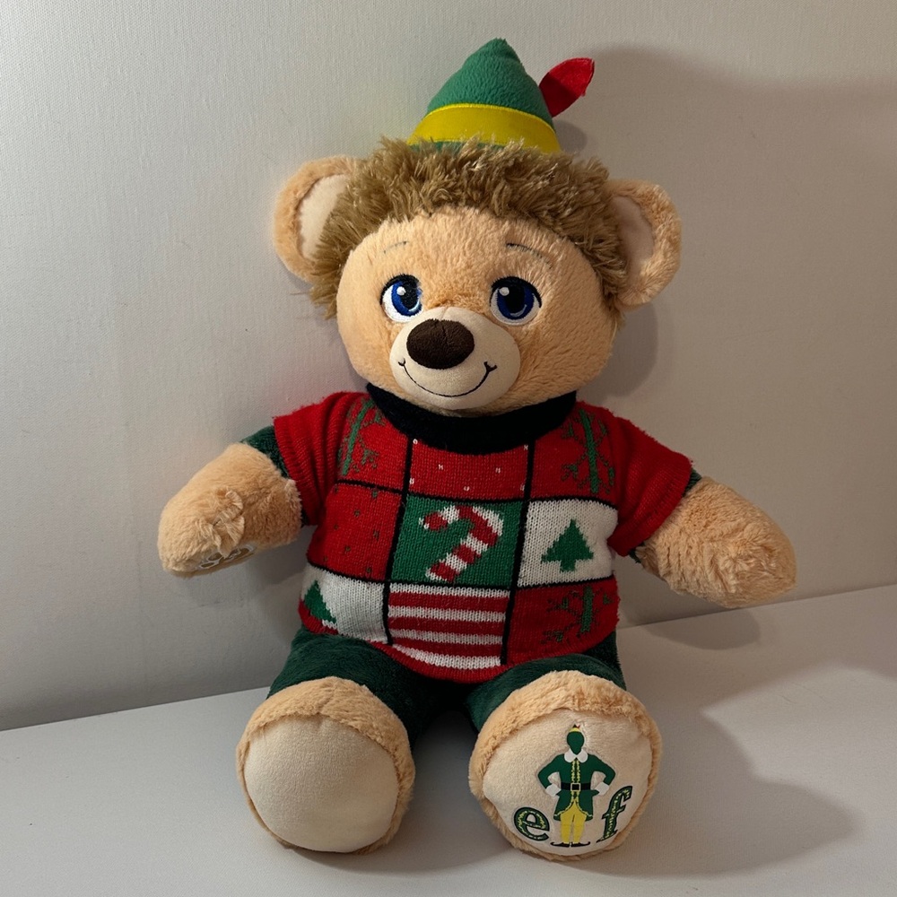 RARE - THE ELF MOVIE - 2016 BUILD A BEAR LIMITED EDITION PLUSH